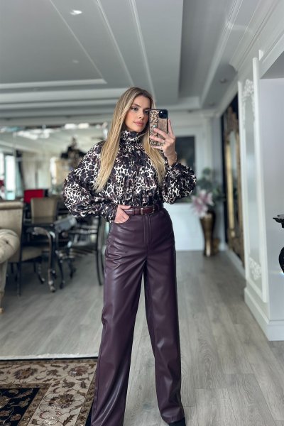 PALAZZO DERİ ZARA PANTOLON