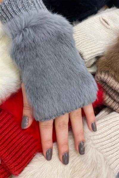 KÜRK YÜNLÜ KESİK ELDİVEN