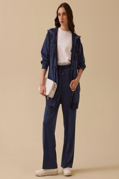 bağcıklı bol paça pantolon